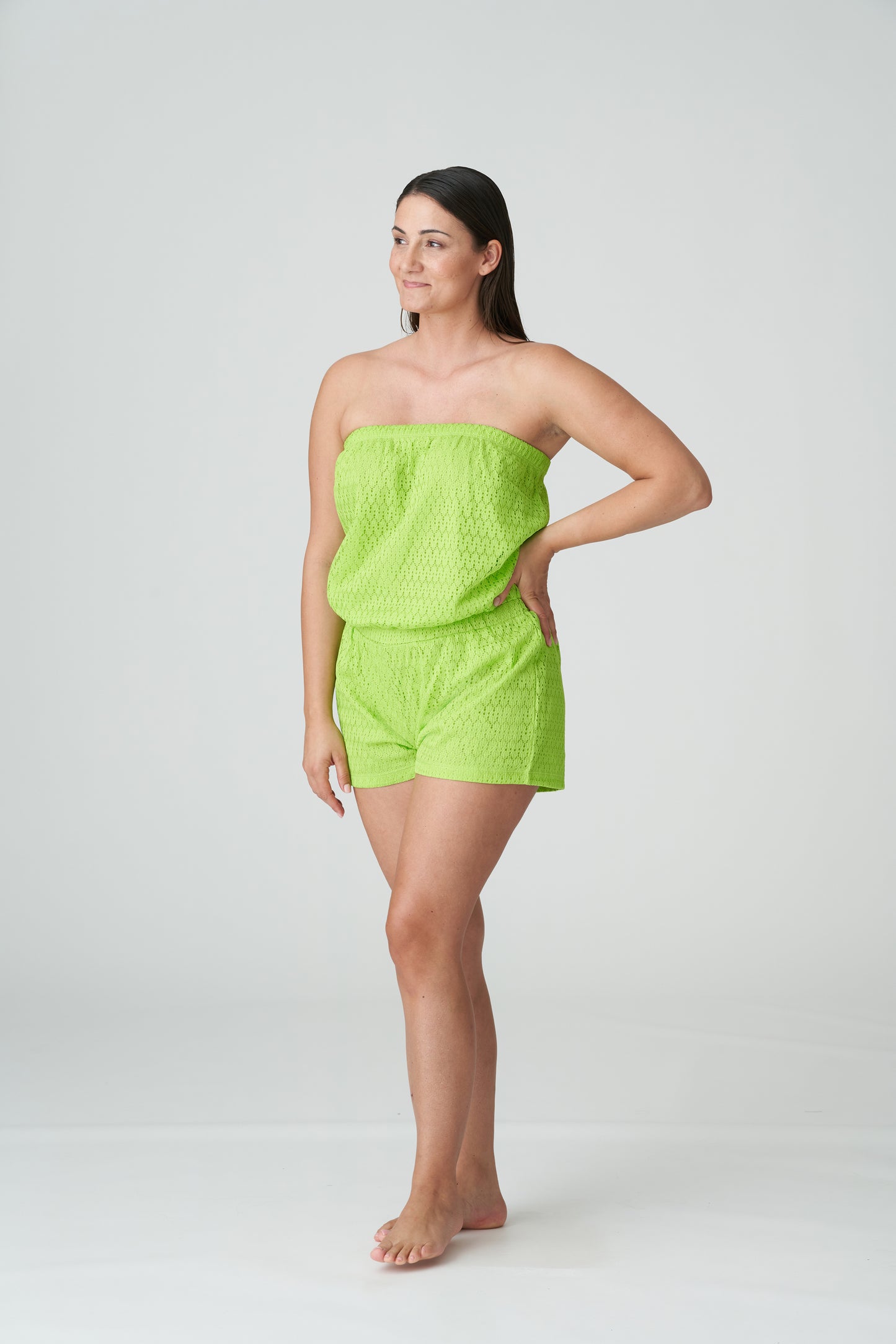 JAGUARAU Jumpsuit (Lime Swirl)