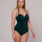 MANGALORE Badeanzug figurformend (Jewel Green)