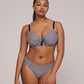 KALBA Balconette Bikini-Top (Water Blue)