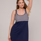 KALBA Badekleid kurz (Water Blue)