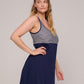 KALBA Badekleid kurz (Water Blue)
