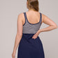 KALBA Badekleid kurz (Water Blue)