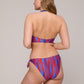 SKUDAI Balconette Bikini-Top (Wild Stripes)