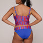 SKUDAI Bikinislip mit Umschlag (Wild Stripes)