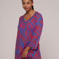 SKUDAI Kaftan (Bademode) (Wild Stripes)