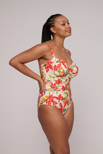 TANZANIA Badeanzug Vollschale Figurformend