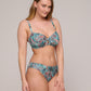 RIYAD Bikini-Top Vollschale (Turquoise Seas)