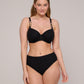 KIRUNA Bikini Taillenslip (Schwarz)