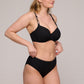 KIRUNA Bikini Taillenslip (Schwarz)