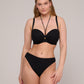 KIRUNA Bikini-Slip Brazilian (Schwarz)