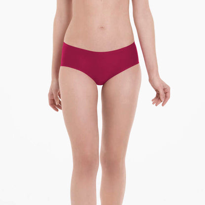 ESSENTIALS Hipster Taillenslip (Cherry Red)