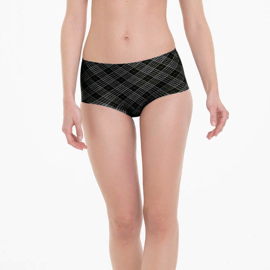 TWIN ART High Waist Plus Taillenslip (Black Grey)
