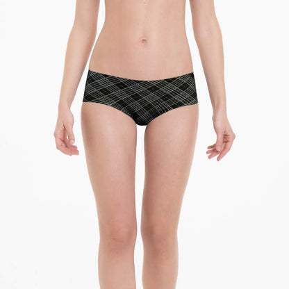 TWIN ART Hipster Taillenslip (Black Grey)