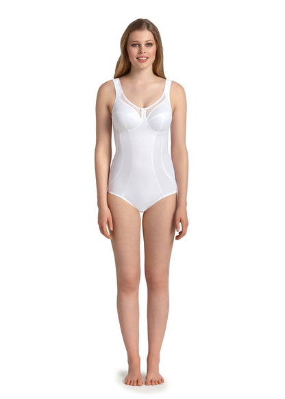 CLARA Komfort-Korselett (Weiß)