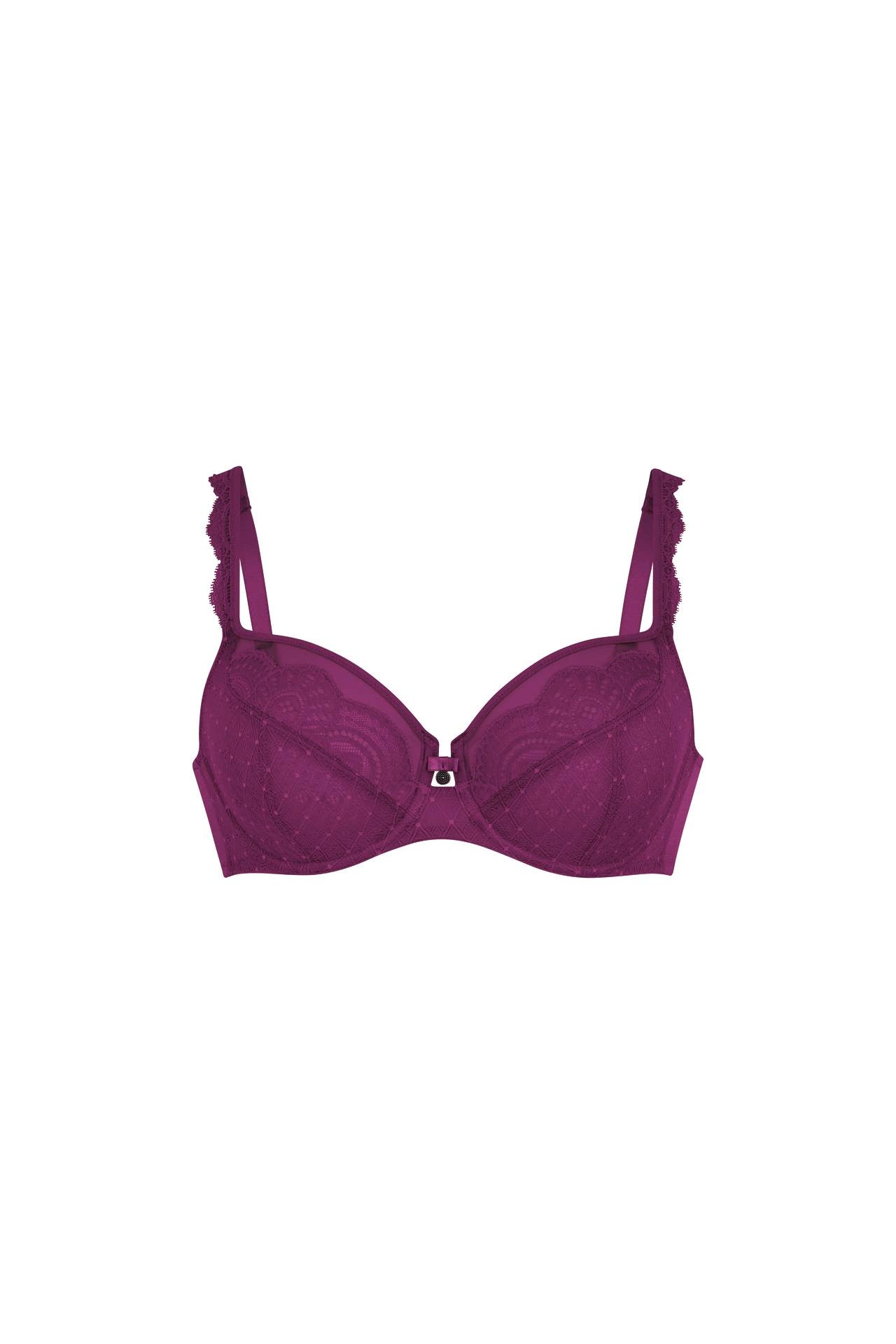 SELMA Bügel-BH (Purple Wine)