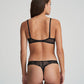 JANE Balconette- BH Horizontale Naht (Black) Schwarz
