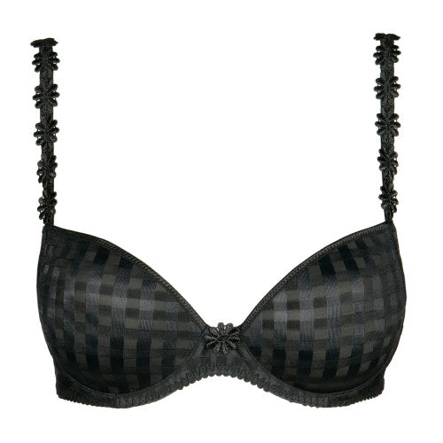 AVERO Tiefdekolletierter BH (Black) Schwarz