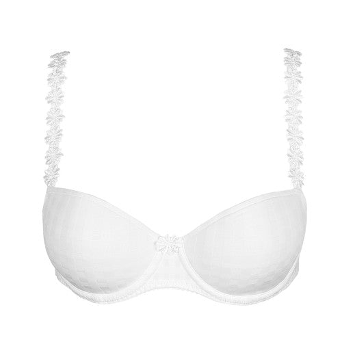 AVERO Unterlegter Balconette- BH (White) Weiß