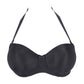 SATIN Trägerloser BH (Black) Schwarz