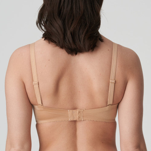 SATIN Trägerloser BH (Cognac) Hautton