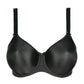 SATIN Nahtloser Vollschalen BH (Black) Schwarz