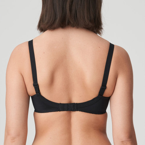 SATIN Nahtloser Vollschalen BH (Black) Schwarz