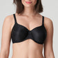 SATIN Nahtloser Vollschalen BH (Black) Schwarz