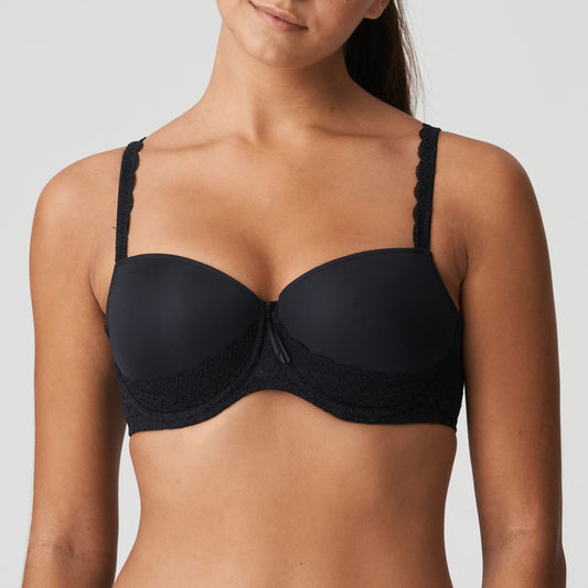 I DO Unterlegter Balconette BH (Black) Schwarz