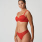 I DO Unterlegter Balconette BH (Scarlet) Rot