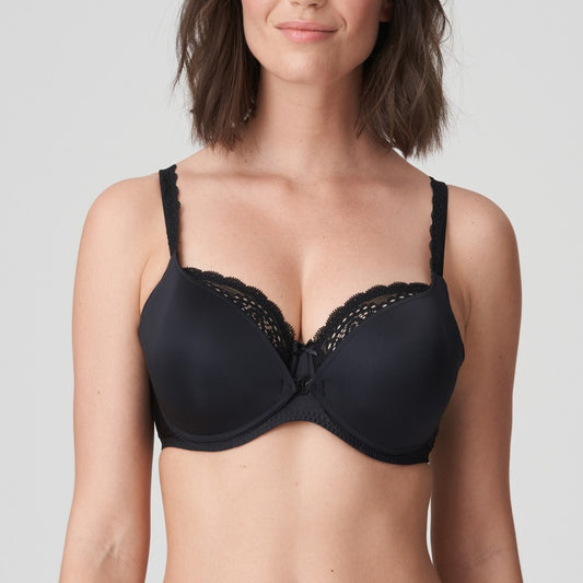 I DO Unterlegter Still- BH Herzform (Black) Schwarz