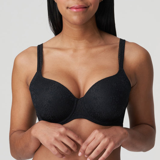 EPIRUS Unterlegter Herzform BH (Black) Schwarz