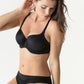 I DO Unterlegter Herzform BH (Black) Schwarz
