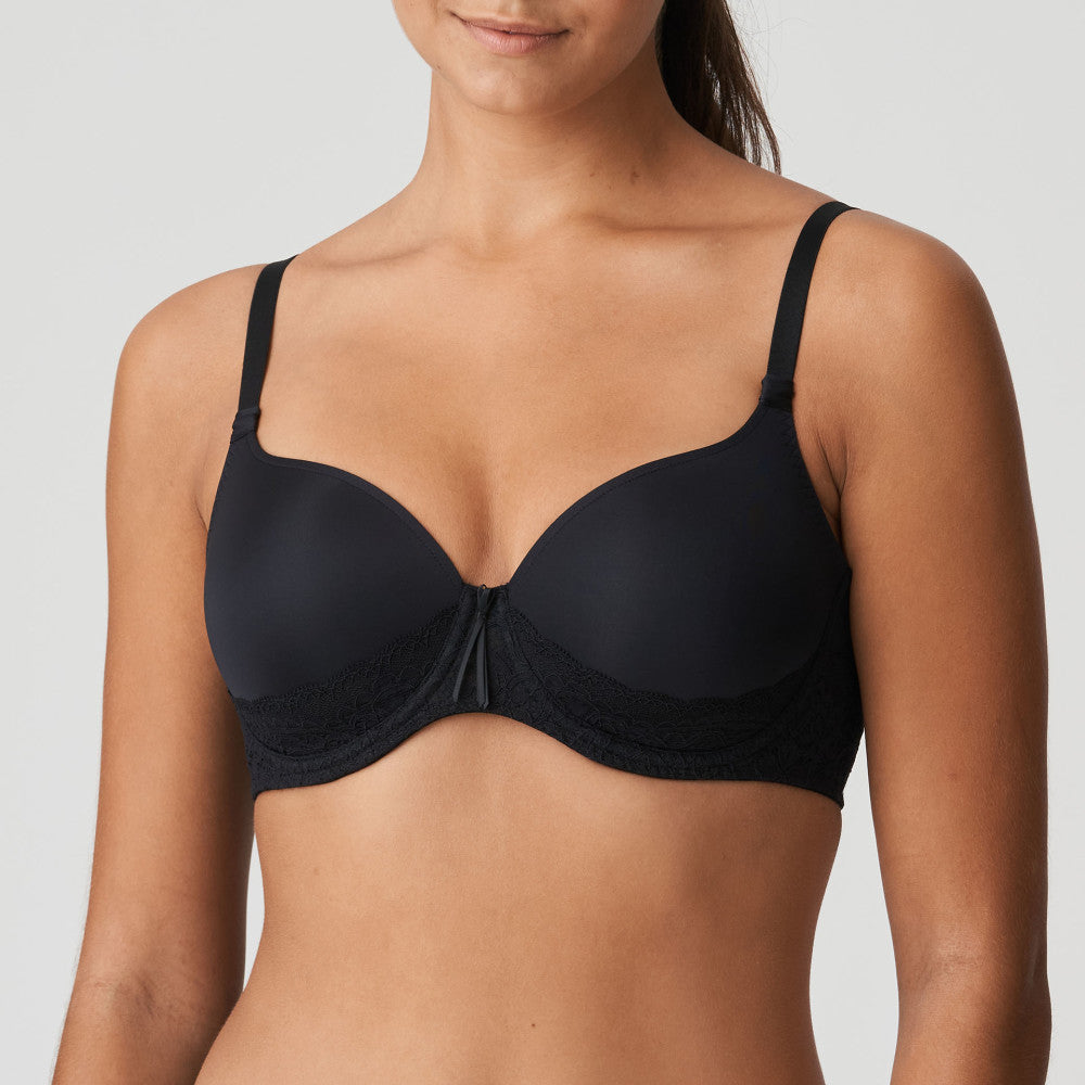 I DO Unterlegter Herzform BH (Black) Schwarz