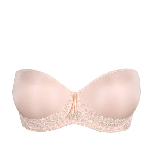 I DO Unterlegter Trägerloser BH (Silky Tan) Pastellrosa