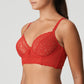 I DO Tiefdekolletierter Longline BH (Scarlet) Rot