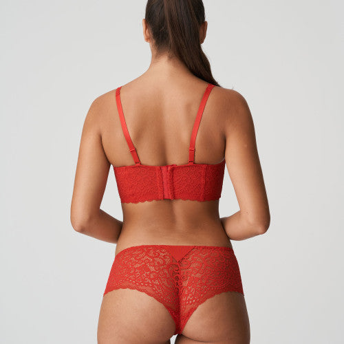 I DO Tiefdekolletierter Longline BH (Scarlet) Rot