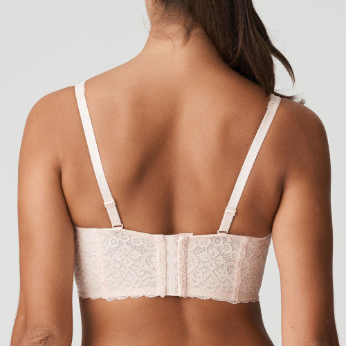 I DO Tiefdekolletierter Longline BH (Silky Tan) Pastellrosa
