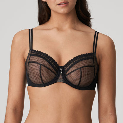 I WANT YOU Vollschalen BH (Black) Schwarz