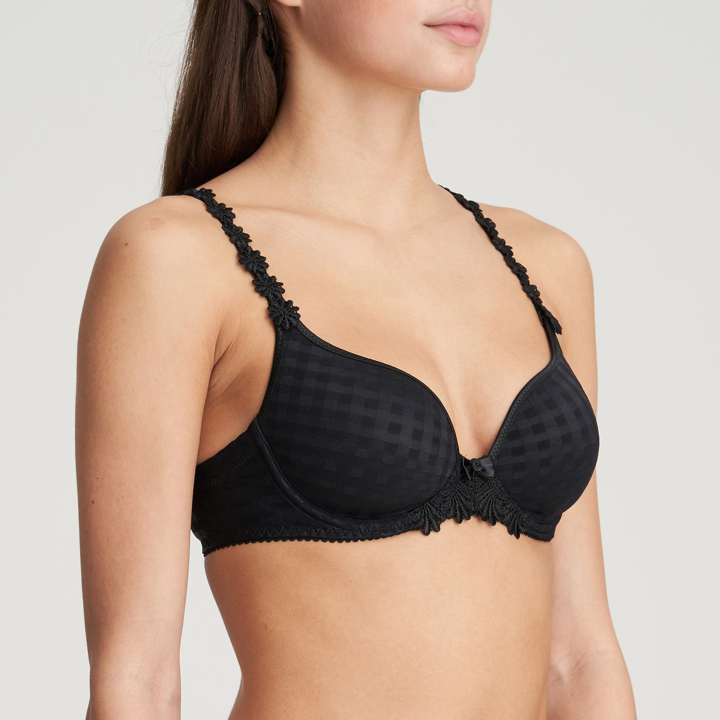AVERO Herzform BH (Black) Schwarz