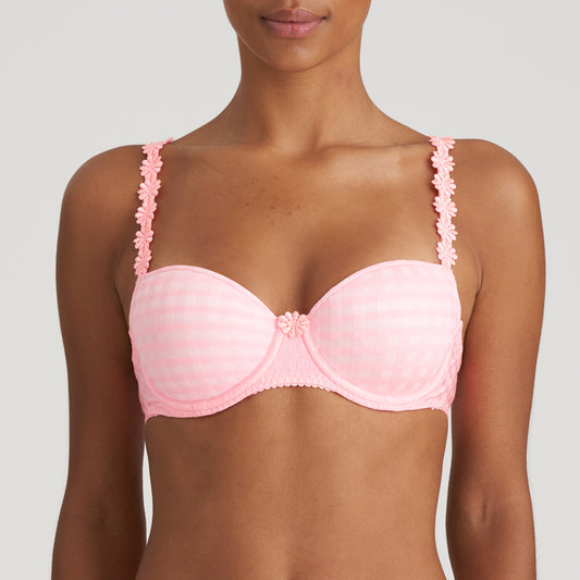 AVERO Unterlegter Balconette- BH (Pink Parfait) Rosa, Pink