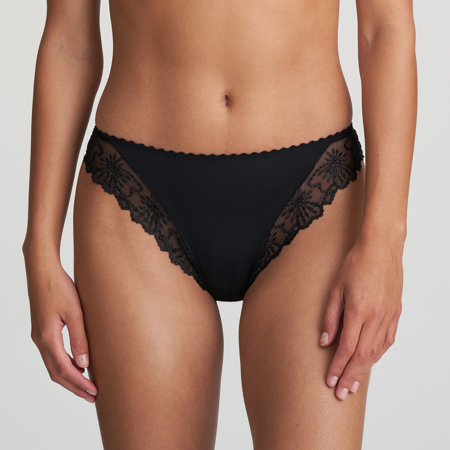 JANE Italienischer Slip (Black) Schwarz